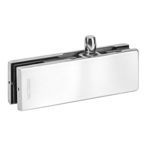 Фитинг фрамуги верхний NOTEDO FS-F30 SSS (AISI 304) для стеклянных дверей толщиной 10-12 мм