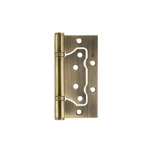 Петля универсальная без врезки FUARO 500-2BB/BL 100x2,5 AB бронза /31045/ (1 шт)1