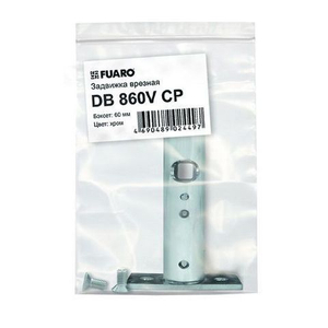 Задвижка врезная FUARO DB 860M CP хром /36641/