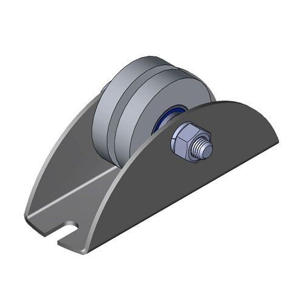 Ролик металл d-65 под полосу на платформе