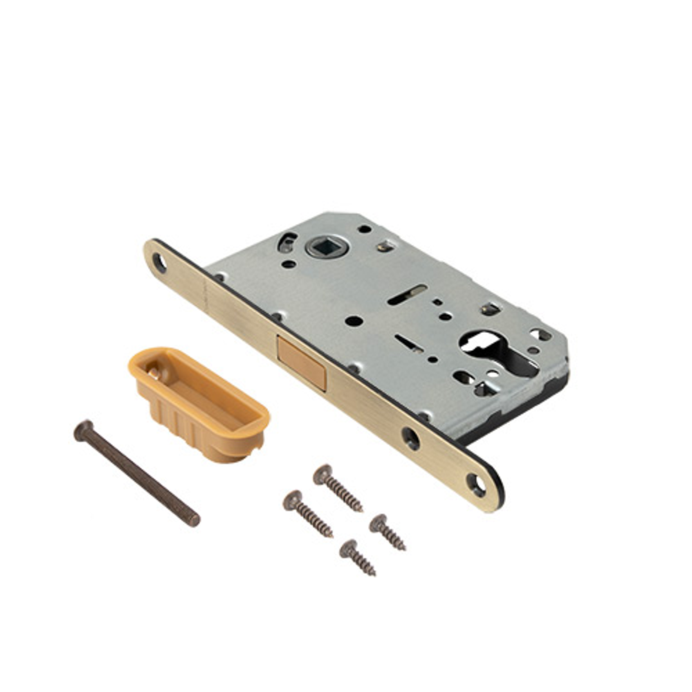 Замок врезной магнитный Code Deco 5300-MC-AB бронза