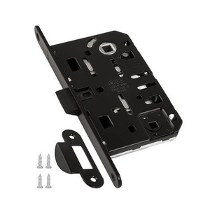 Замок межкомнатный AGB WC MEDIANA EV B01102.50.93.567 (черный) /36549/