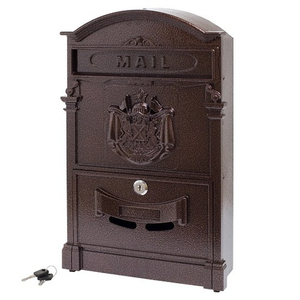 Ящик почтовый АЛЛЮР №4010 медь