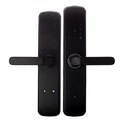 Ручки на планке электронные APECS Smart HPE-8001-BLM черный