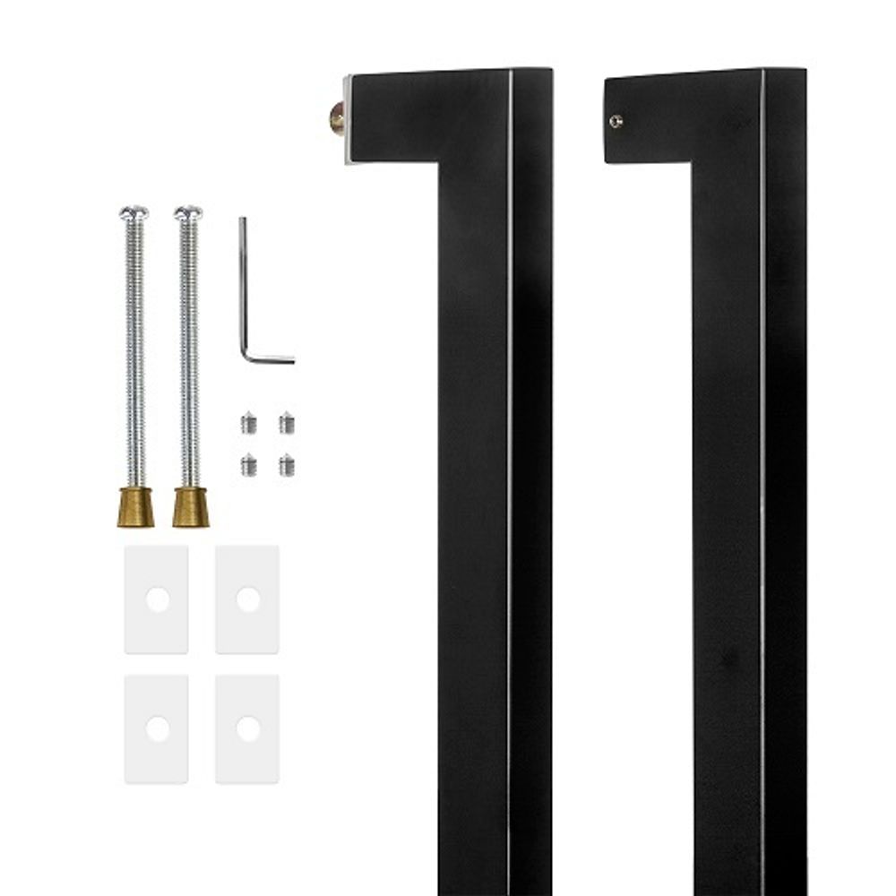 Ручка-скоба FUARO PH-26-38/600-INOX black нержавейка 304 /58189/