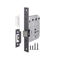 Защелка врезная FUARO P72-50 GR графит /37515/