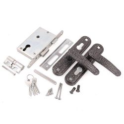 Замок врезной ЗЕНИТ ЗВ4-3.03 серебро /844/