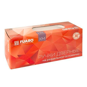 Ручка раздельная FUARO SPACE XM SSC/CP-16 сатин.хром/хром /39955/