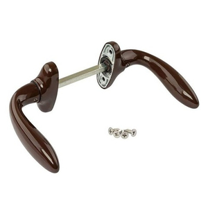 Нажимной гарнитур раздельный STUBLINA 1032.00.350 коричневый (RAL 8017)