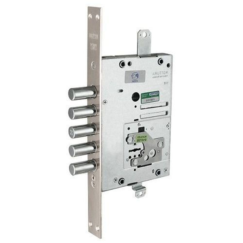 Замок врезной сувальдный MOTTURA 52.J525M My Key D (правый), уст.ключ, ключ 60 мм /33439/