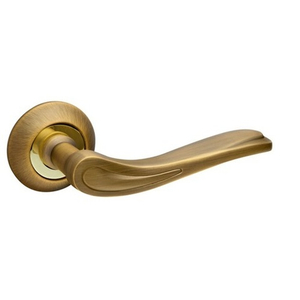 Ручка раздельная FUARO MELODY RM AB/GP-7 бронза/золото /23659/