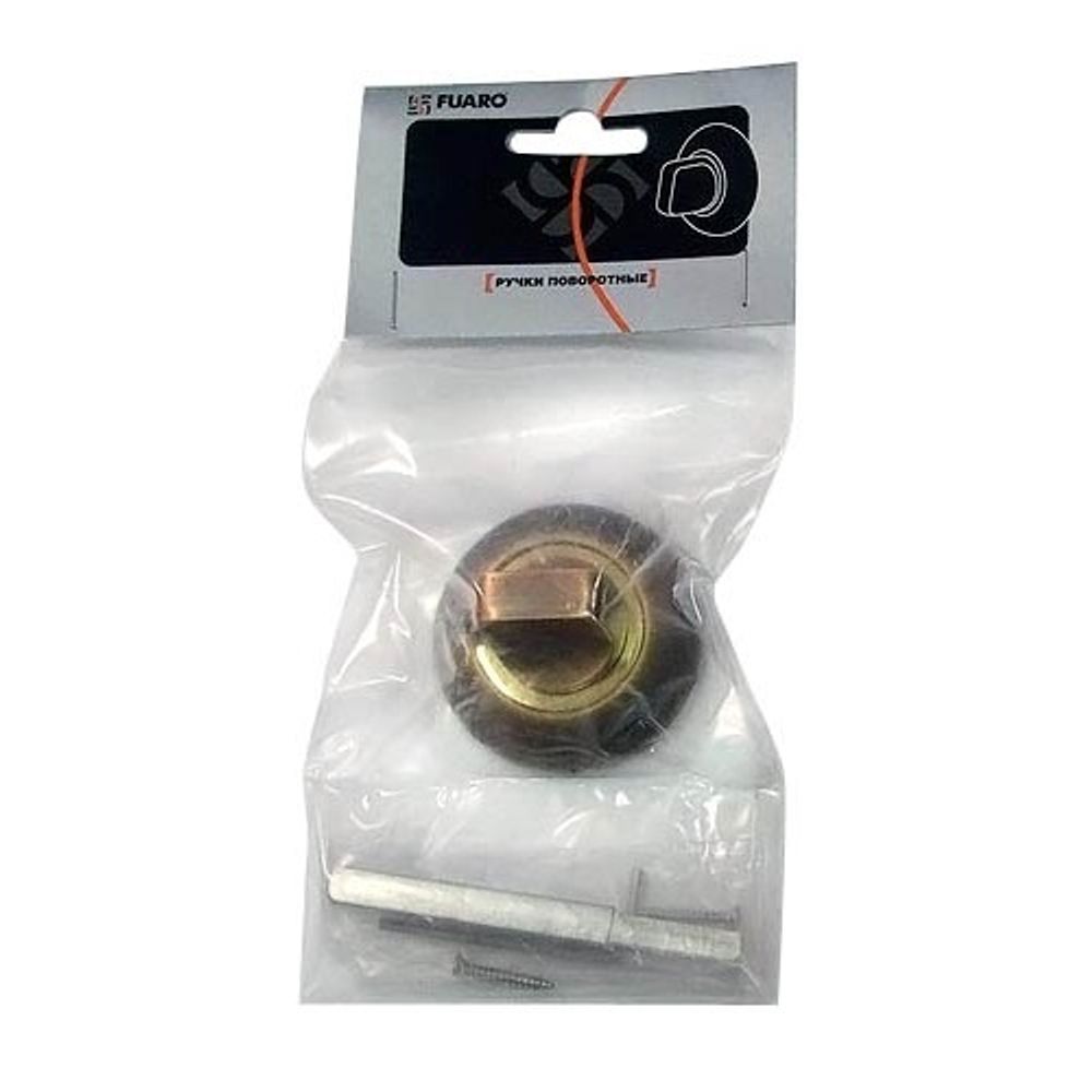 Ручка поворотная FUARO BKW8 RM SN/CP-3 мат.никель/хром /27391/