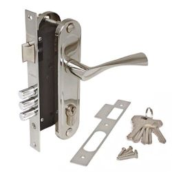 Замок врезной APECS 1523/60 CR хром