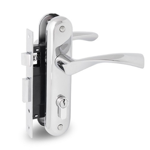 Замок врезной с ручками PALLADIUM ЗВ-AL 1613 CP хром