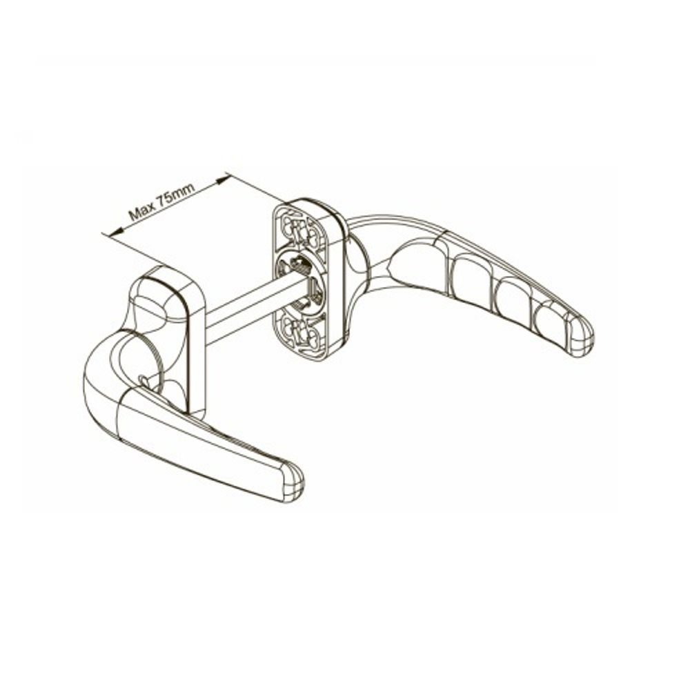 Нажимной гарнитур A3060 эскиз