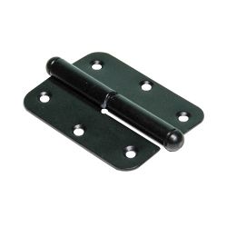 Петля накладная НОЭЗ ПН1-85-Л черный матовый левая