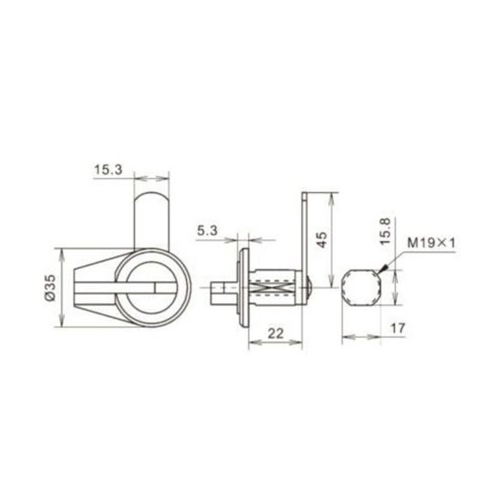 Купить Замок почтовый EUROLOCK ЗП-20 Combi. Доставка