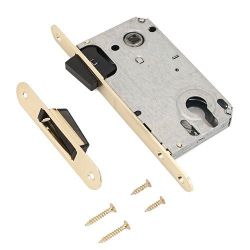 Замок врезной магнитный APECS 5300-M G золото