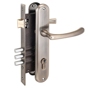 Замок врезной АЛЛЮР 0221 AB бронза