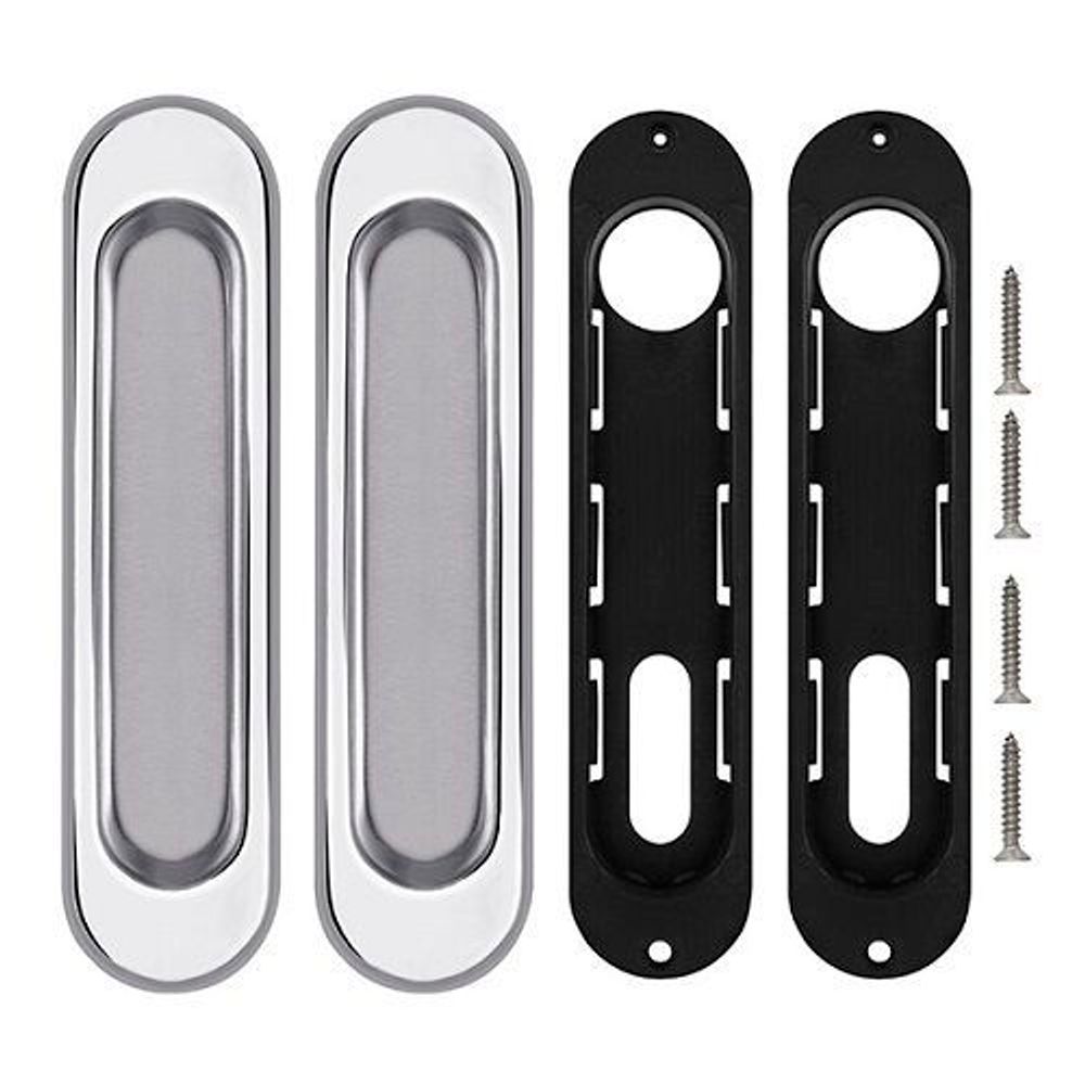 Ручки для раздвижных дверей PUNTO Soft LINE SL-010 CP хром /38607/