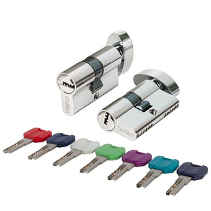 Цилиндровый механизм с вертушкой PUNTO MaxPro7002/52 mm (21+10+21) CP хром 7кл. /61859/