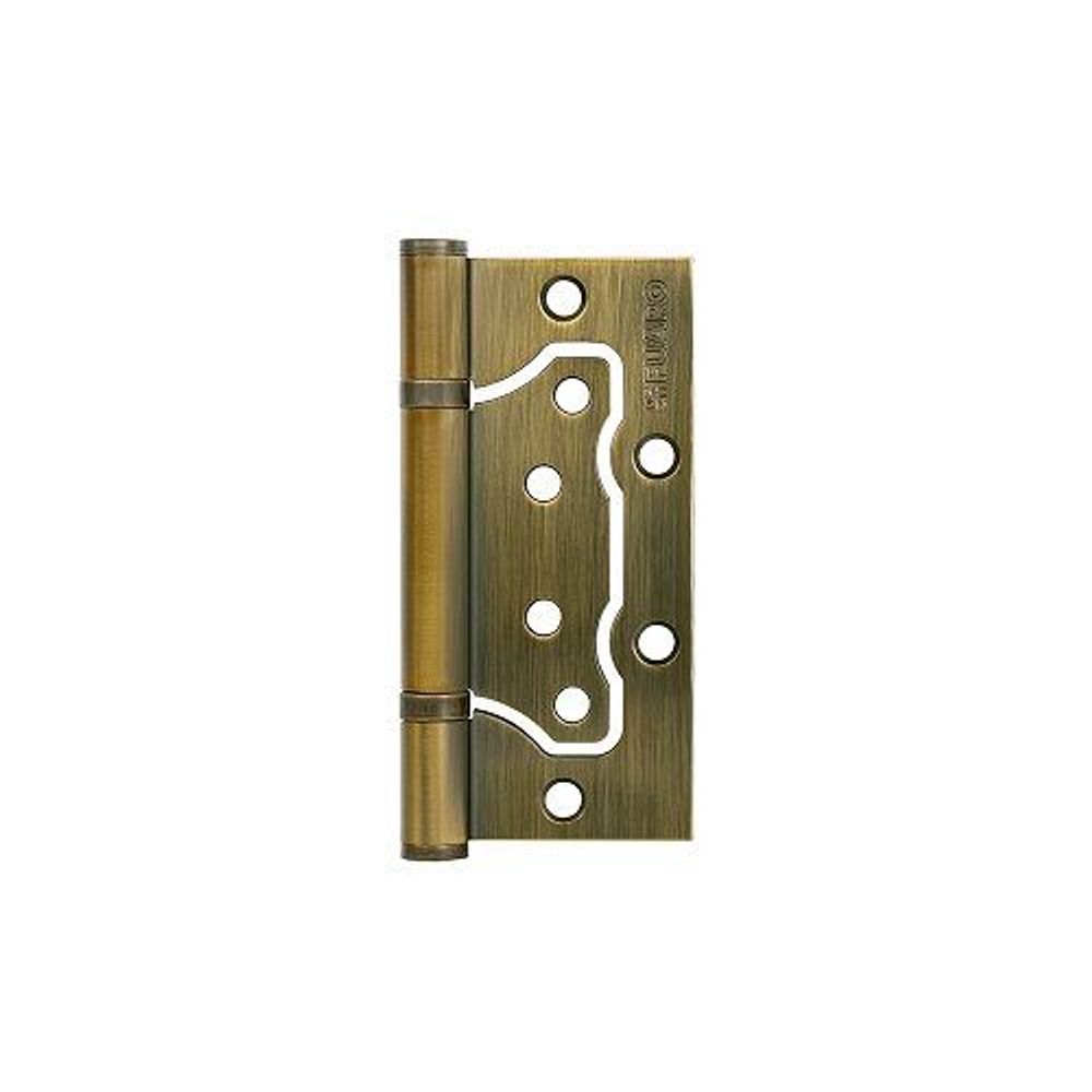 Петля универсальная без врезки FUARO 500-2BB 100x2,5 WAB мат.бронза /32429/ (1 шт)