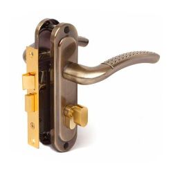 Замок врезной Locker 11526 AB-BK