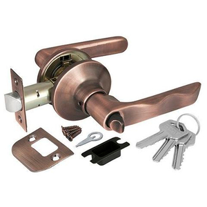 Ручка защелка PUNTO 6024 AC-E (кл./фик.) медь /36827/