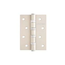 Петля дверная универсальная FUARO 4BB 100x75x2,5 WH белый /40841/