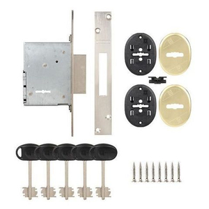 Замок врезной сувальдный MOTTURA 40.751.42 (с отв. планкой) /1822/
