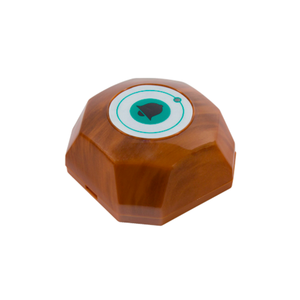 Кнопка вызова радиоканальная TANTOS TSw-BQ1 (коричневая)