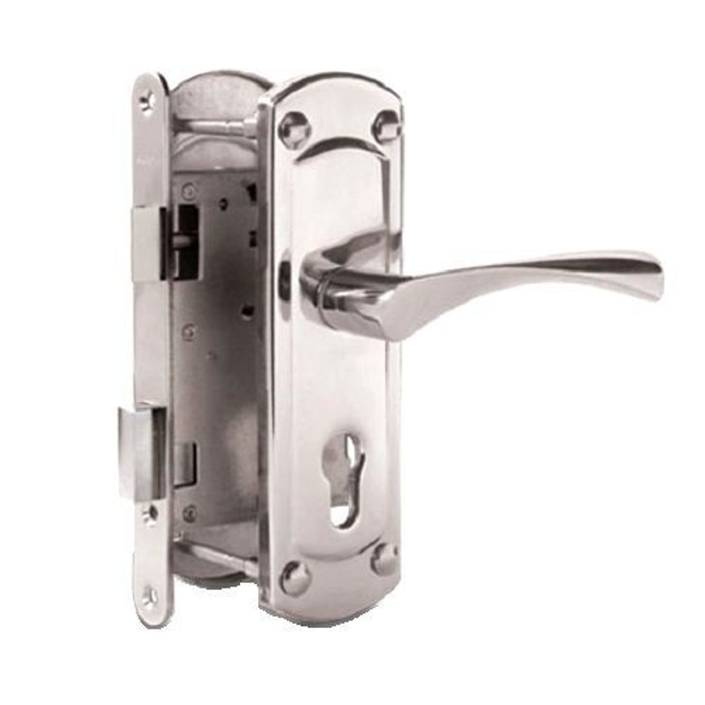 Замок врезной APECS 1423 CR хром