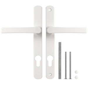 Ручка на планке PUNTO HANDLE.85.25.67-75 RAL 9016 белый /60259/