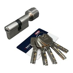 Механизм цилиндровый ABUS X6430 ключ/вертушка 45-45 (90 мм) NI