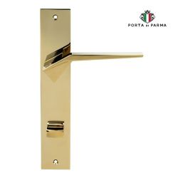 Ручка на планке PORTA DI PARMA Origami WC PVD золото