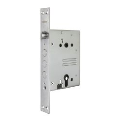 Корпус врезного замка с защёлкой К 4-3 т является полным аналогом замков Торэкс Blockido. Предназначен для установки во входные и внутренние двери. Замок универсальный, устанавливается как на левые, так и на правые двери.