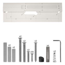 Замок врезной электронный KAADAS K20-F 3D Face с распознованием лица и отпечатком пальца, черный /47