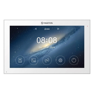 Монитор видеодомофона TANTOS Violet HD (белый) с 10" дисплеем