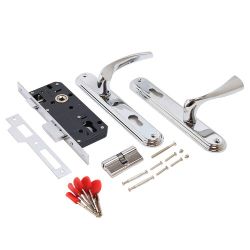 Замок врезной БУЛАТ ЗВ4-1.03.04 Номос хром