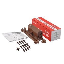 Доводчик дверной с фиксацией НОРА-М ISPARUS 430 F от 50 до 110кг коричневый