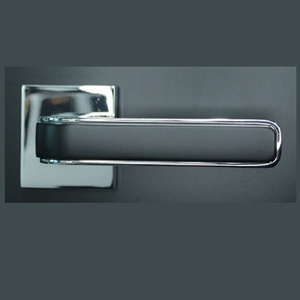 Ручка раздельная ALEMAR A8215-57 CP/MATT BLACK хром/матовый черный