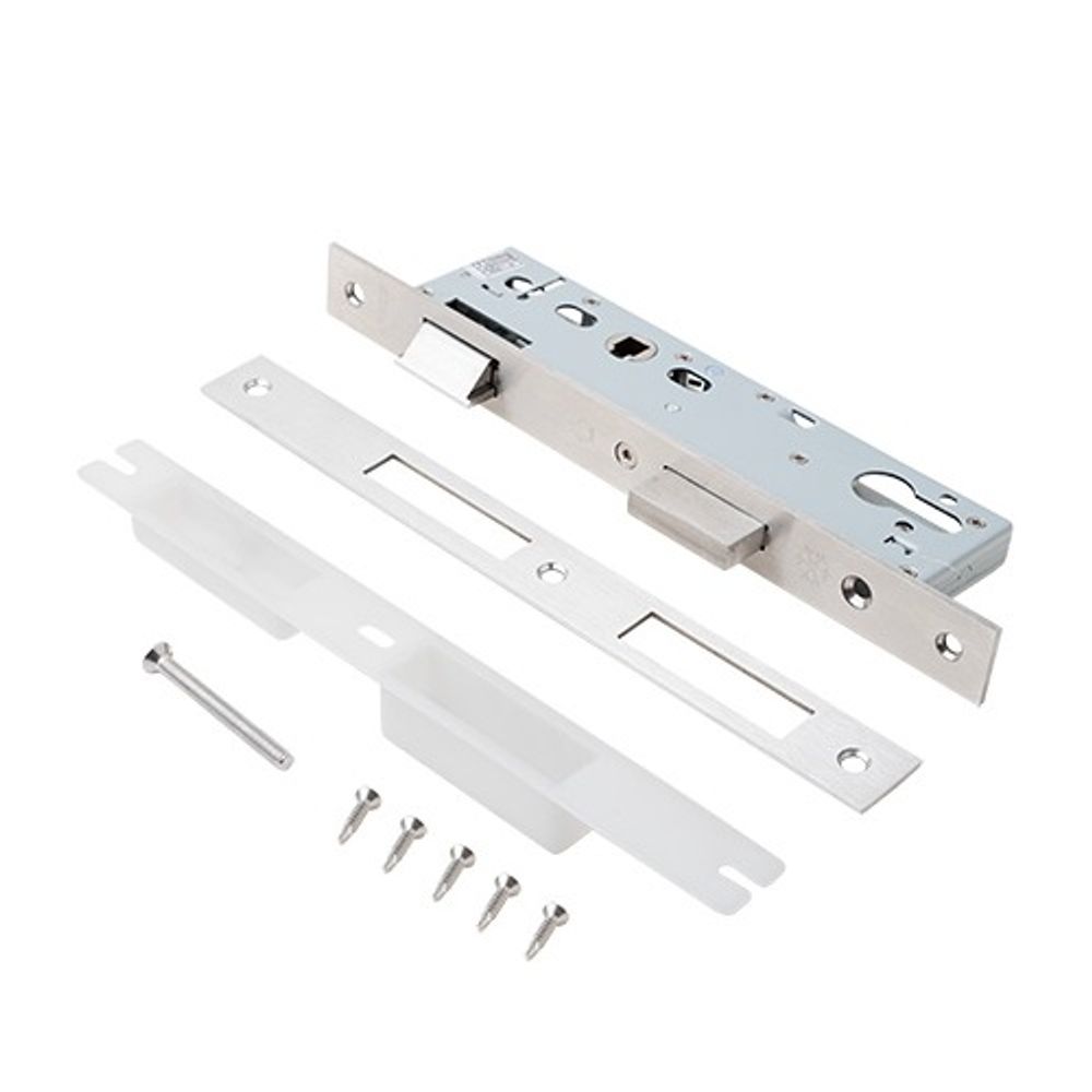 Замок врезной противопожарный APECS 7400-35 INOX