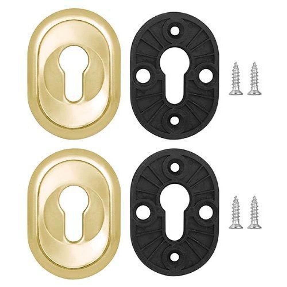 Накладка под цилиндр FUARO ESC-12C GP золото /38973/ (1 шт)