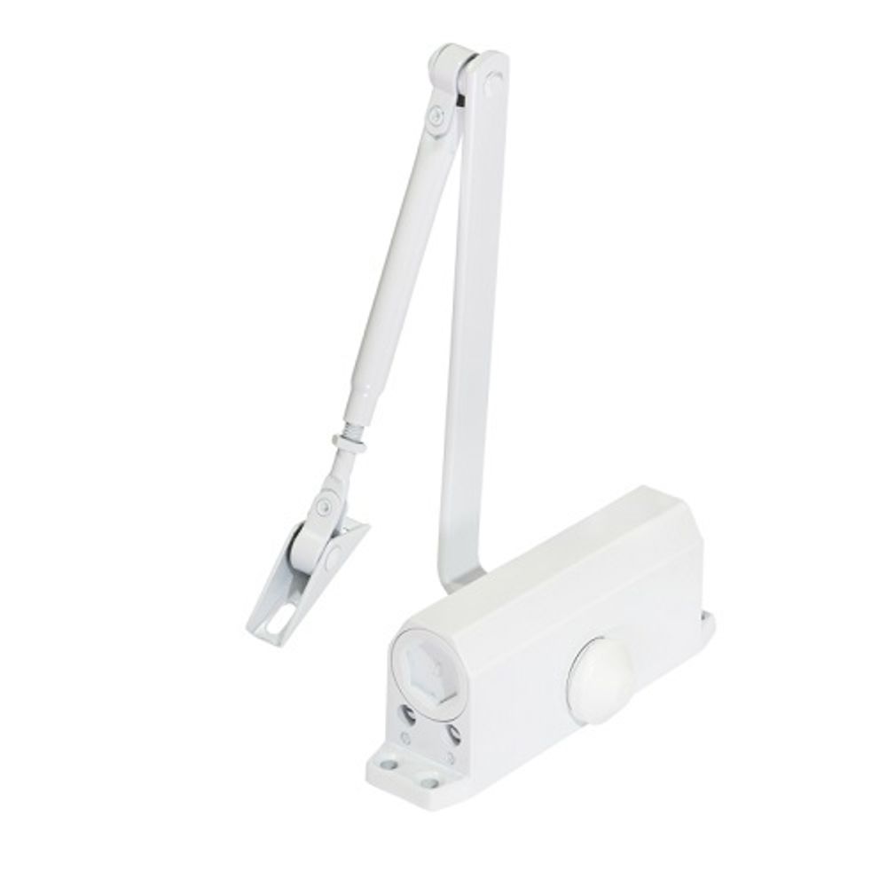 Доводчик дверной BASARA C-100 W (белый)