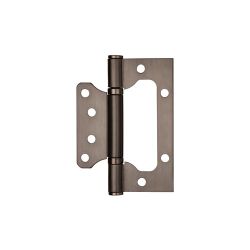 Петля универсальная без врезки AJAX 100/P-2B 100x2,3 GR графит /58223/ (1 шт)