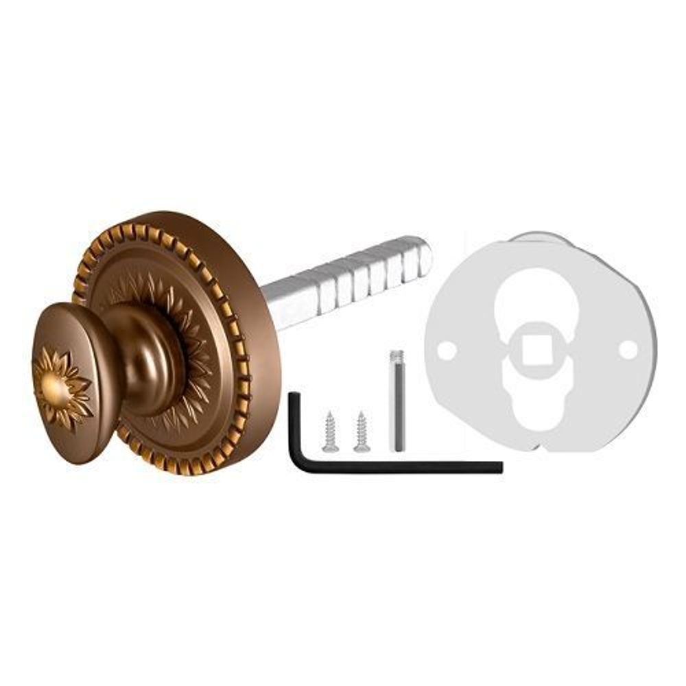 Ручка поворотная ARMADILLO BKW8/CL BB-17 корич.бронза /34951/