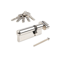 Цилиндровый механизм с вертушкой APECS SM-90 (30C/60)-C NI никель