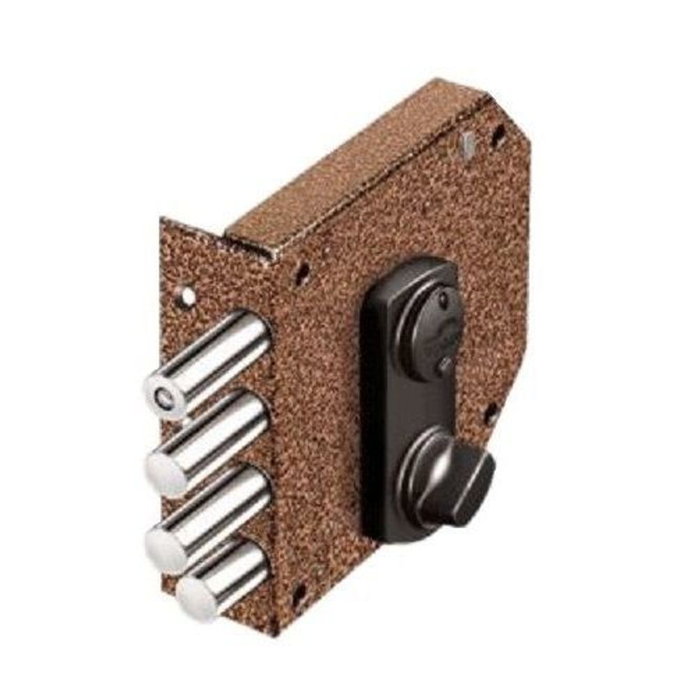 Замок накладной ЭЛЬБОР 1.05.59.5.МА Базальт