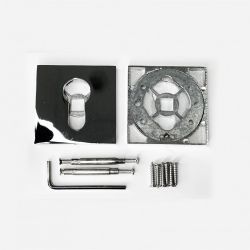 Накладка под цилиндр ABRISS ET 2101 CP хром