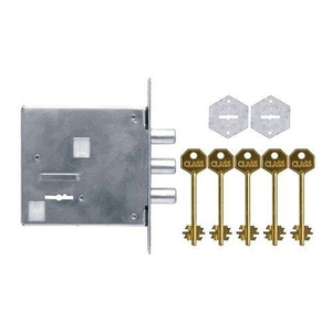 Замок врезной CLASS VE-001-5 (аналог Эльбор 1.04.02)